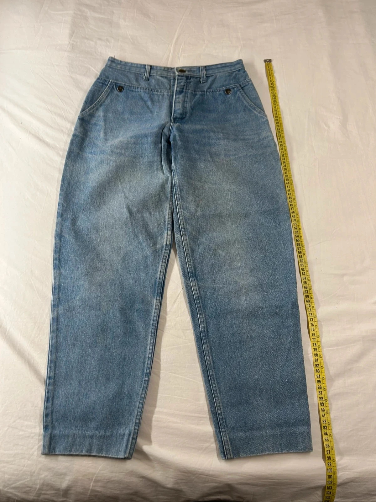 Jean court bleu clair starter vintage